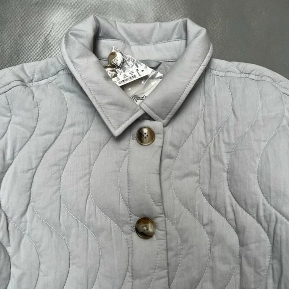Madewell Quilted Belrose Shirt-Jacket - Picture 5 of 6